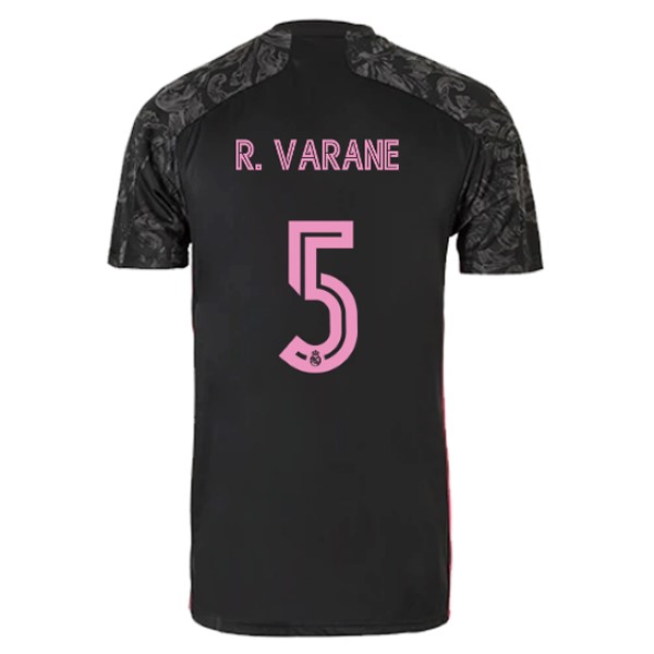 Maglia Real Madrid Third NO.5 Varane 20/21 Nero